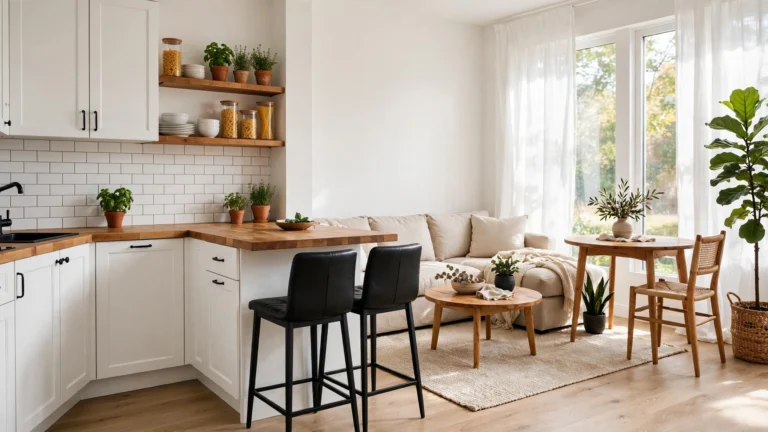16 Small Open Kitchen and Living Room Ideas for a Spacious Home