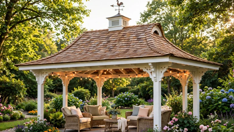 16 Stunning Gazebo Roof Ideas for Your Outdoor Space