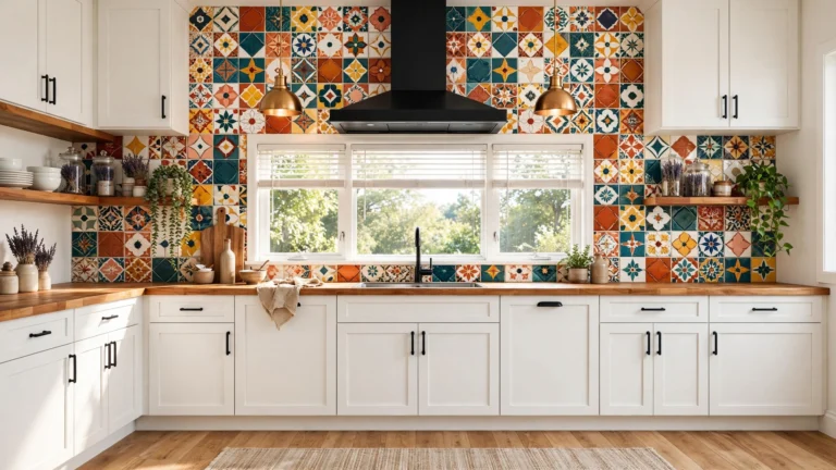 16 Colorful Kitchen Backsplash Ideas to Brighten Your Space
