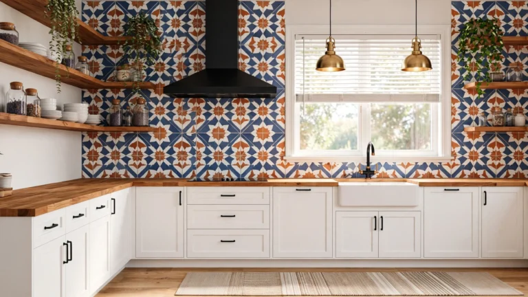 23 Patterned Kitchen Backsplash Ideas to Transform Your Space