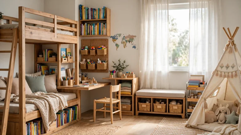 19 Kids Small Room Organization Ideas for Tiny Bedrooms