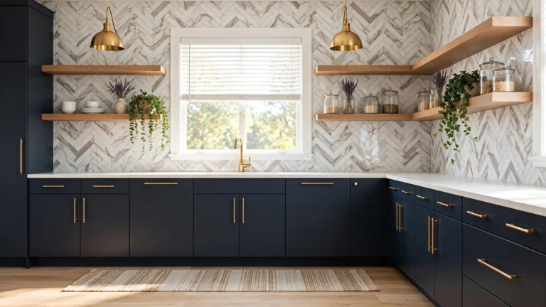 19 Kitchen Backsplash Ideas with Dark Cabinets for a Stunning Kitchen