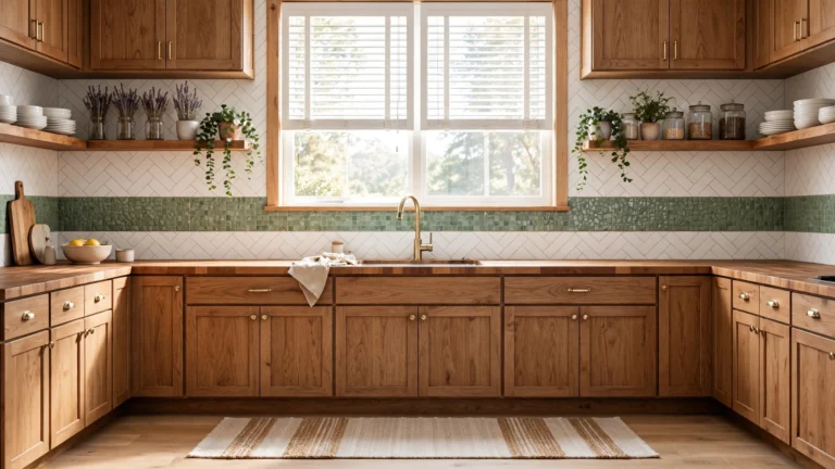 Stunning Wood Cabinets Kitchen Backsplash Ideas to Transform Your Space