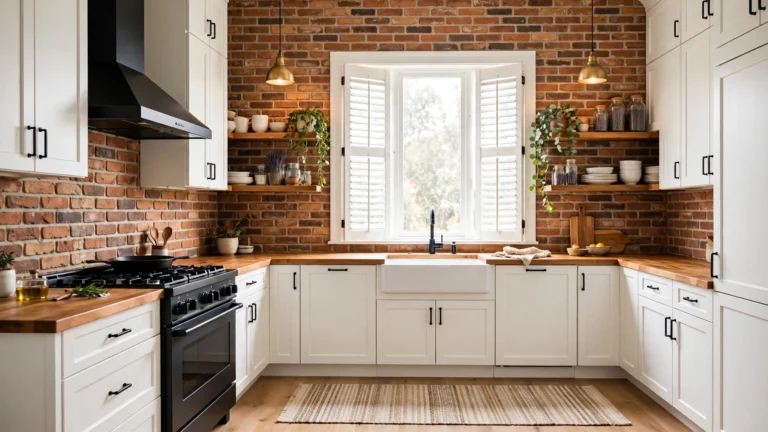  Brick Kitchen Backsplash Ideas for a Rustic Modern Kitchen