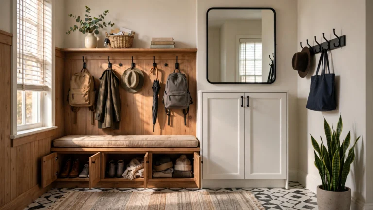 15+ Smart Front Door Mudroom Entryway Designs for Everyday Living