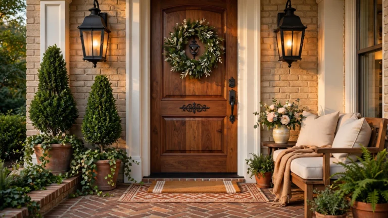21+ Outside Front Door Entryway Ideas to Transform Your Home’s First Impression