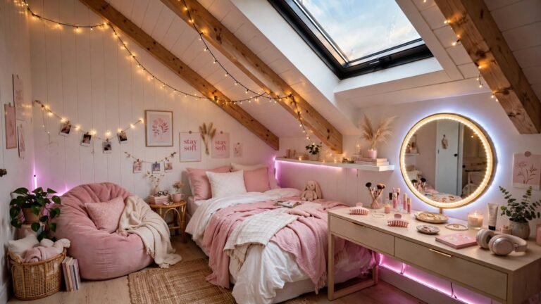 19 Attic Bedroom Ideas for Teens That Maximize Sloped Ceilings
