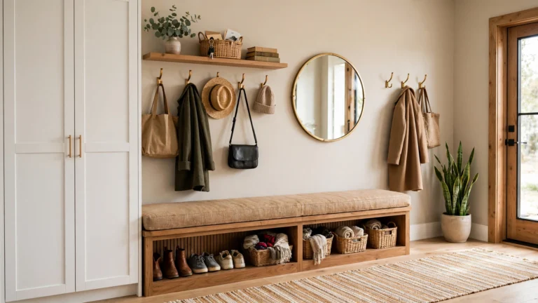 Smart Front Door Entryway Storage Ideas to Declutter Your Home