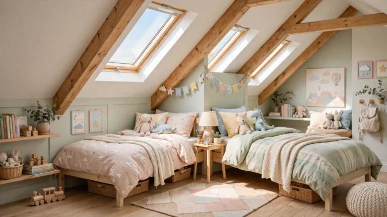 18 Attic Bedroom Ideas for Kids That Maximize Charm and Function