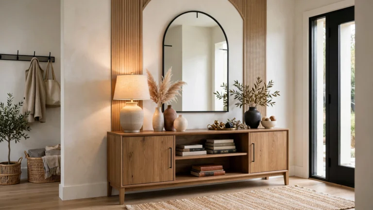 Fresh Entryway Buffet Table Decor Ideas to Transform Your Space