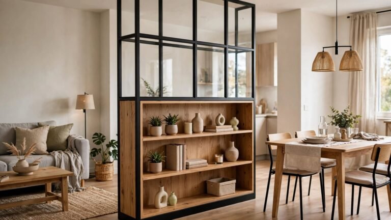 19 Stunning Living Room Dining Partition Design Concepts
