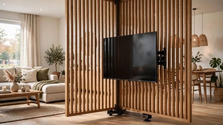 15 Living Room Partition Design with TV Ideas to Elevate Your Space
