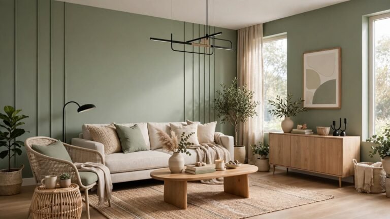 21 Stunning Green and Beige Living Room Ideas to Transform Your Space