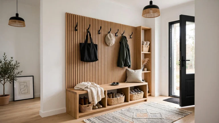 13+ Entryway Bench and Hooks Ideas for a Perfect Mudroom