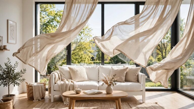 15+ Beige Curtains Living Room Ideas to Create a Serene, Elegant Space