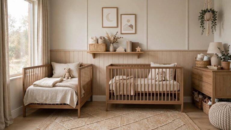 23 Gender Neutral Twin Nursery Ideas for a Beautiful Shared Space
