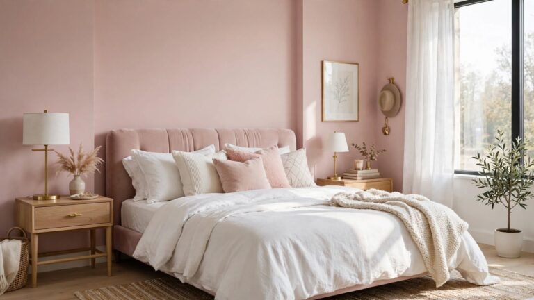 25 Pink and White Bedroom Ideas for a Soft, Romantic Look