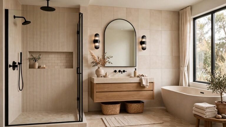20 Beige Bathroom Tile Ideas for Warm and Timeless Spaces
