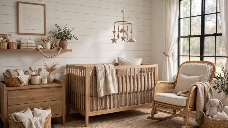 25 Farmhouse Nursery Neutral Ideas for a Timeless, Cozy Baby Room
