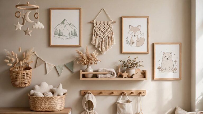 25 Gender Neutral Nursery Wall Decor Ideas for a Beautiful, Timeless Space