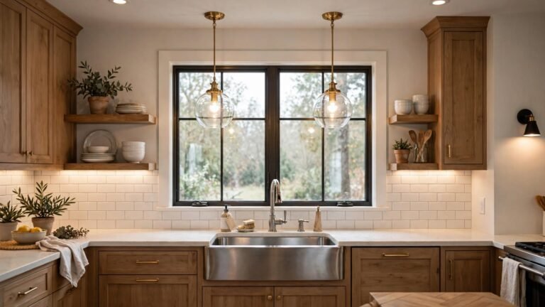 19 Kitchen Lighting Ideas Over Sink to Brighten Your Space Beautifully