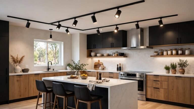 19 Kitchen Track Lighting Ideas for a Bright, Stylish, and Functional Space