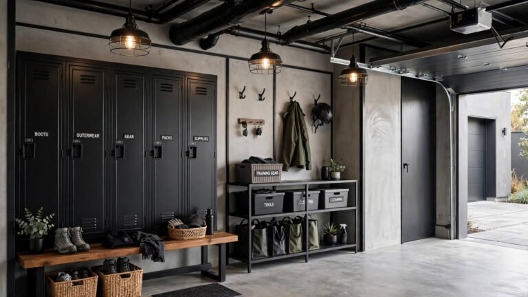 Garage Entryway Ideas to Transform Your Mudroom and Utility Space