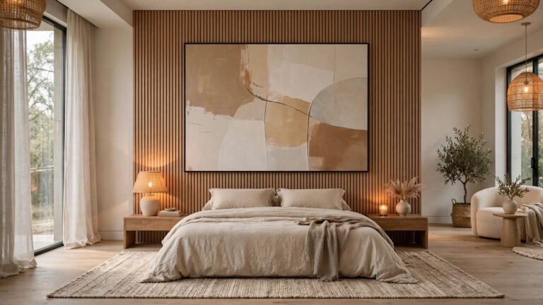 21 Large Bedroom Wall Decor Ideas That Fill Blank Space Beautifully
