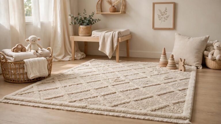 19 Neutral Nursery Rug Ideas for a Calm and Timeless Baby Room