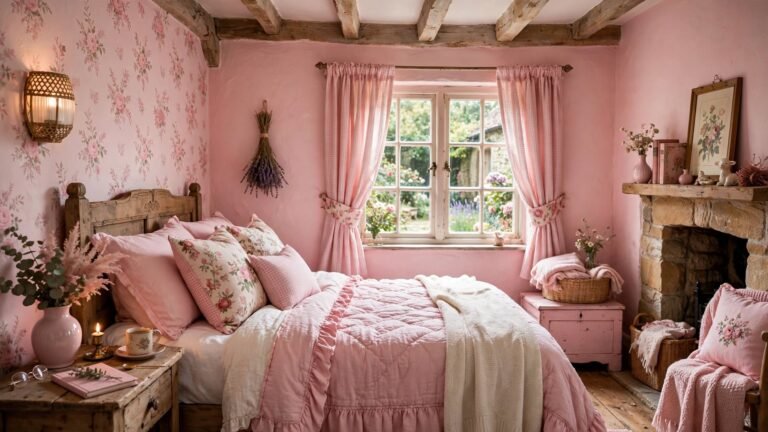 17 Pink Cottage Bedroom Ideas for a Soft, Romantic Retreat