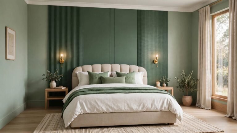 17 Sage Green Bedroom Walls Ideas for a Calm and Timeless Retreat