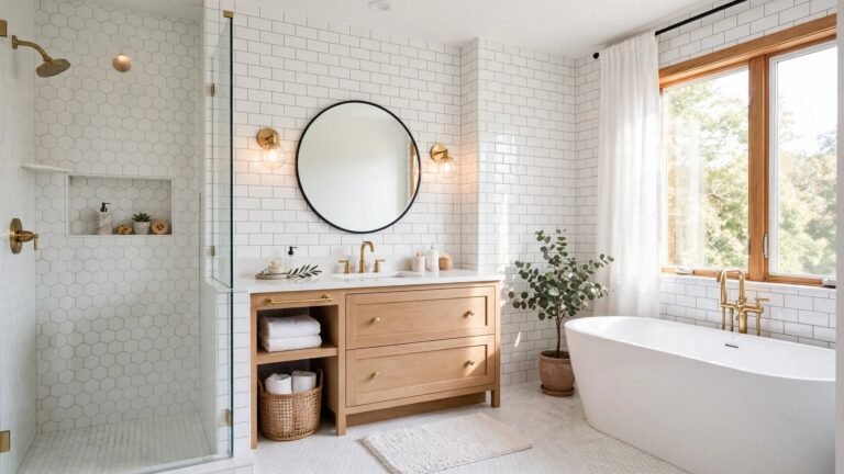 16 White Tile Bathroom Ideas That Prove Timeless Style Never Fails