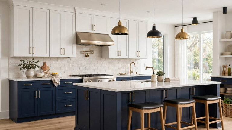 13 Stunning Kitchen Cabinet Two Tone Color Combos to Transform Your Space