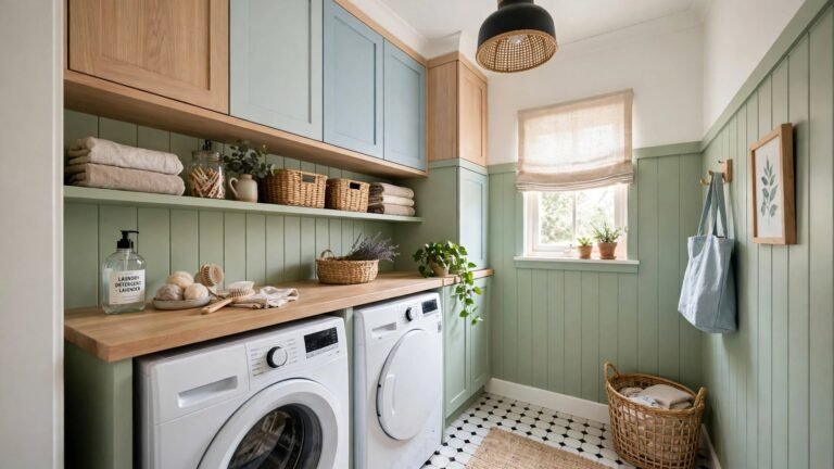 20 Small Laundry Room Paint Colors That Make Tight Spaces Feel Bigger and Brighter